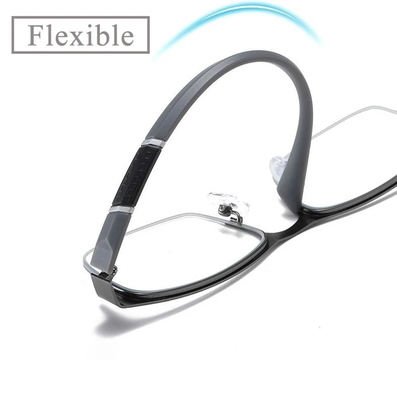 Men Reading Glasses Retro Business Hyperopia Glasses Anti Blue Light Reading Glasses 0 +1.0 To +4.0 Glasses